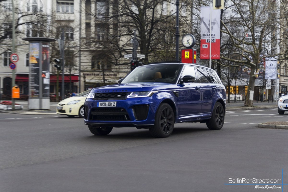 Land Rover Range Rover Sport SVR 2018 spotted in Berlin — BerlinRichStreets